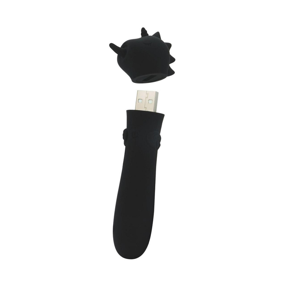 Вібратор-єдиноріжка Unihorn USB Bullet – Wild Spirit, віброкуля, USB-зарядка, 10 режимів Sex Aura Київ - фото 2