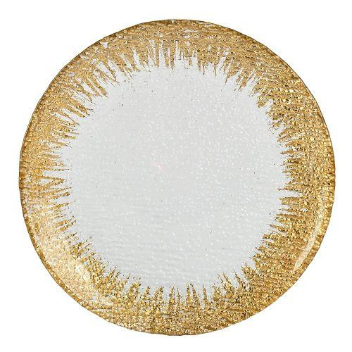 Набор стеклянных тарелок 20 см (6 шт) | Блюдо десертное/сервировочное Киев - изображение 2