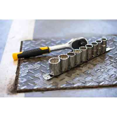 Набір головок Stanley торцевих 1/4&quot; 10 шт, з тріскачкою (STMT82666-0) Вінниця