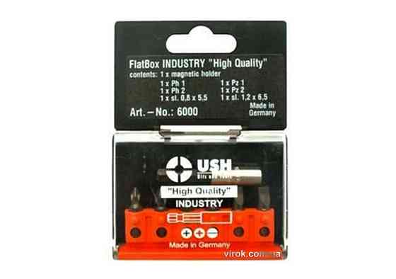 Набор насадок отверточных Industry USH: 1/4