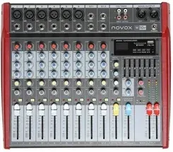 Микшерный пульт Novox M10P 8 Kanałow Power Mikser Киев - изображение 1