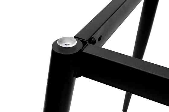 Стіл КИПАРИС 120*80, чорний/ чорний мармур Київ