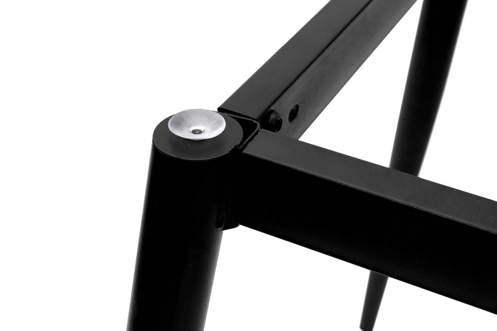 Стіл КИПАРИС 120*80, чорний/ чорний мармур Київ - фото 2