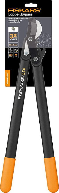 Площинний Гілкоріз із загнутими лезами Fiskars (M) "L74" (1000582/112290) Неіржавка сталь Нововолинськ - фото 6