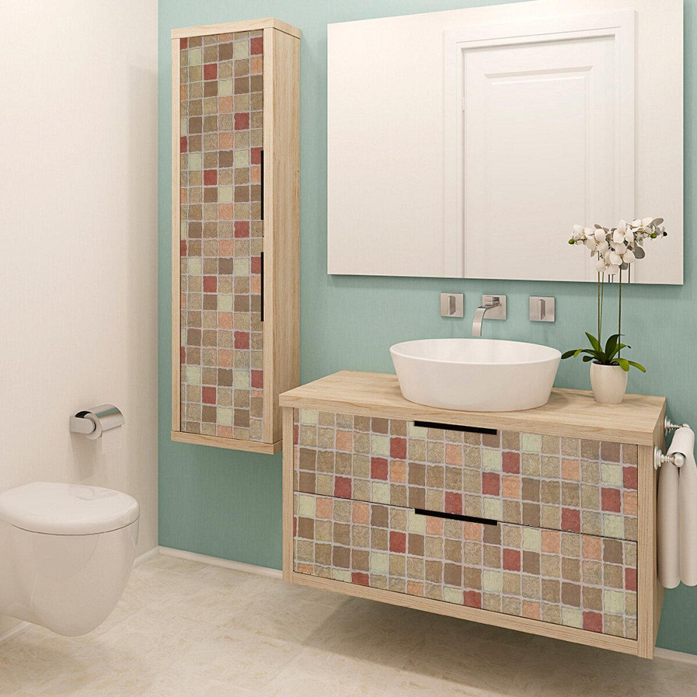 Самоклеящаяся пленка Красная мозаика Киев - изображение 5