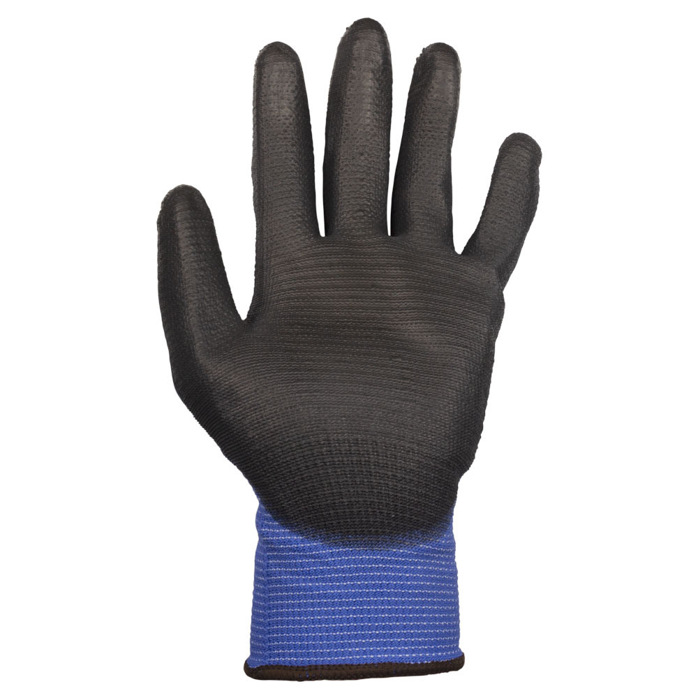 Sigma Перчатки трикотажные с частичным ПУ покрытием р10 (сине-черные манжет) SIGMA (9446431) Киев - изображение 4