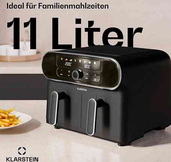 Аерогриль AuraAir Color Touch – 11 л, 2 відсіки, 1700 Вт. Київ