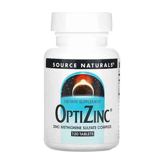 Комплекс сульфату метіоніну цинку Source Naturals OptiZinc 120 таблеток Луцьк