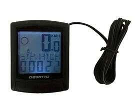 Велокомп'ютер з підсвічуванням (Desotto JY-M20-BL) KL Мукачево - фото 1