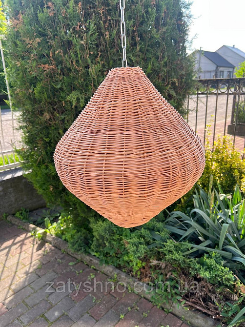 Люстра из лозы красивая Киев - изображение 4