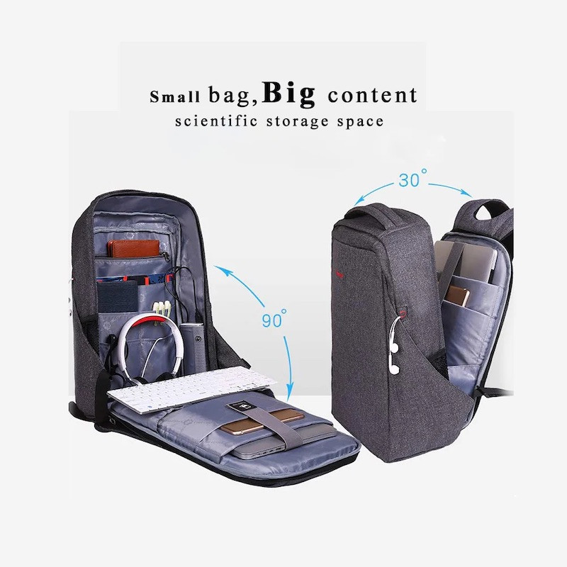 Рюкзак міський повсякденний Tigernu T-B3237U 16" Grey T-B3237U Одеса - фото 9