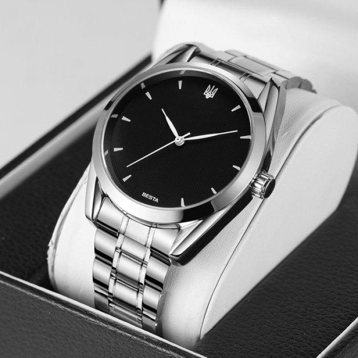 Мужские наручные часы Besta Nation (Серебристые) Винница - изображение 6