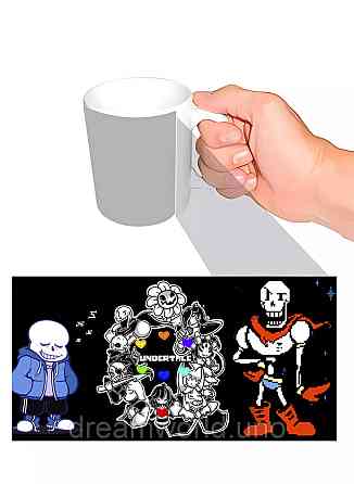 Чашка з принтом Undertale Харків