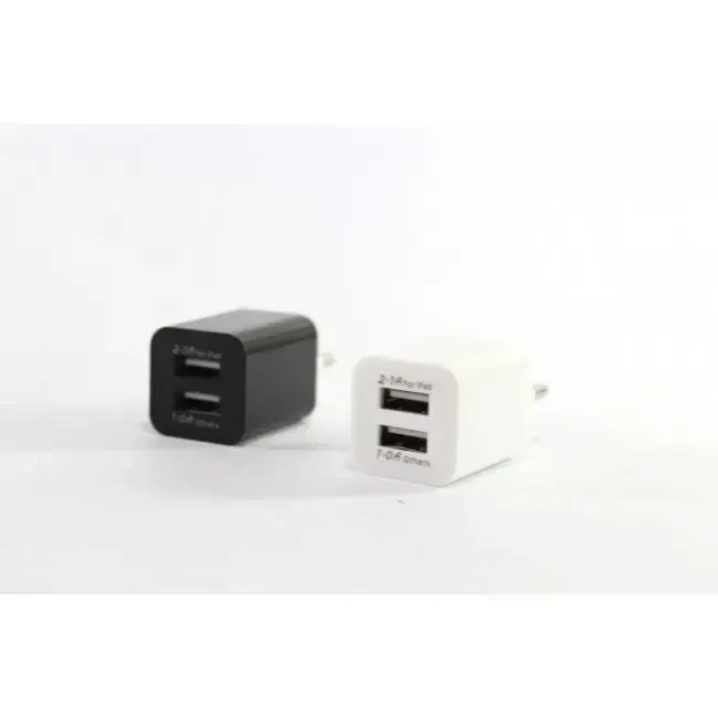 Адаптер на 2 USB, 2100 (кубик) Київ - фото 1