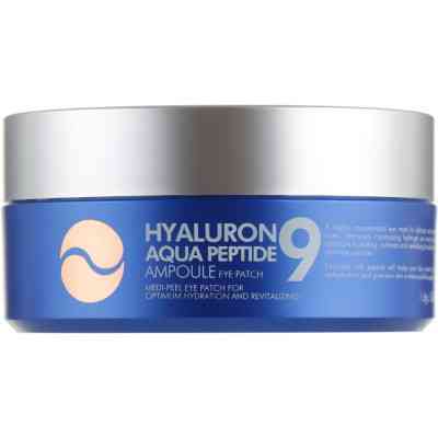 Патчи под глаза Medi-Peel Hyaluron Aqua Peptide 9 Ampoule Eye Patch Гидрогелевые с пептидами 60 шт. (8809409343662) Винница