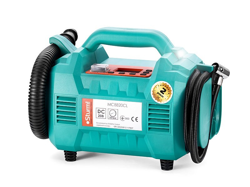 Компресор акумуляторний портативний (20 л/хв, 20 В) Sturm MC8820CL (без АКБ і ЗП) (читувати опис) Рівне - фото 1