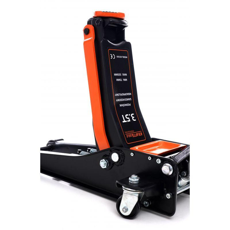 Домкрат подкатной Kraft&Dele KD1309 3,5 т  75–505 мм Киев - изображение 7