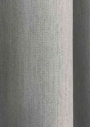 Двостороння шторна тканина блекаут з лляною фактурою, колекція “Scandi” колір сірий 1900ш Київ