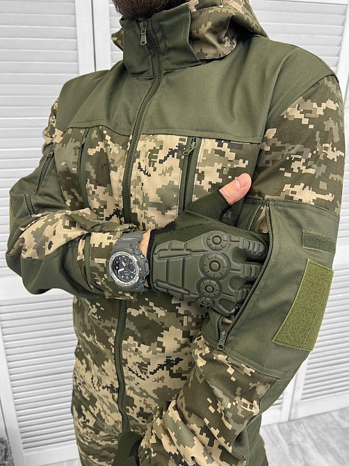 Тактичний костюм гірка піксель зсу 5, Тактична форма всу гірка піксель 5 Одеса - фото 8