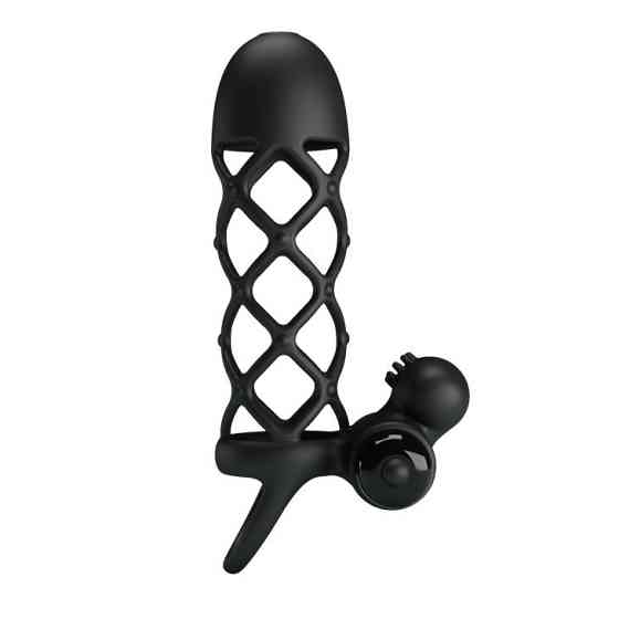 Насадка на член - Pretty Love Penis Sleeve I Black Sex Aura Киев