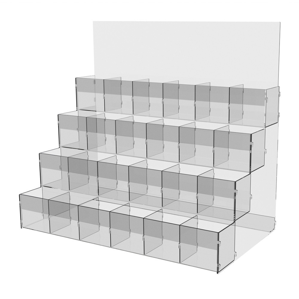 Підставка EKOSTAR для ручок та олівців 4 яруси на 24 комірки Київ - фото 2