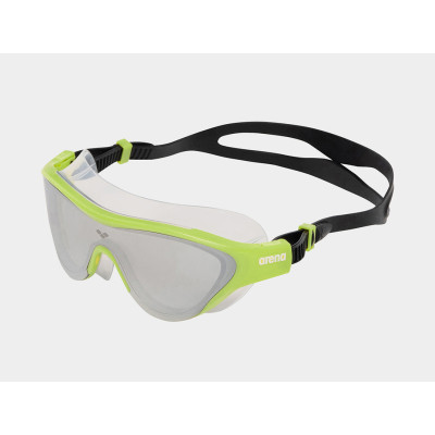 Окуляри для плавання Arena The One Mask Mirror 004308-104 срібний, салатовий Уні OSFM (3468336836248) Вінниця - фото 1