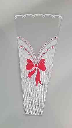 Упаковка конус под цветы h60/ 8низ/32верх(100 шт) узор 167 (5) (100 шт) Харьков