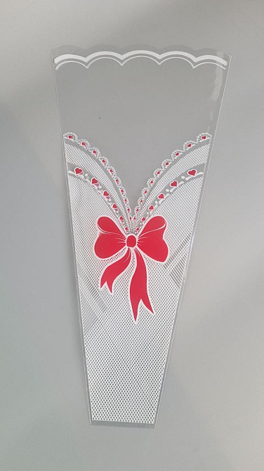 Упаковка конус под цветы h60/ 8низ/32верх(100 шт) узор 167 (5) (100 шт) Харьков - изображение 1