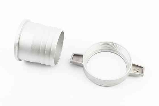 Перехідник мотопомпи з фланця на шланг, алюміній к-кт 2шт, 3"(74mm) Киев