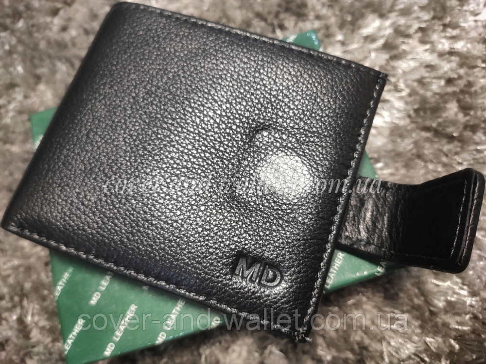 Шкіряний чоловічий гаманець на багато карток зі зручною монетницею Marco Coverna 122 Київ - фото 4