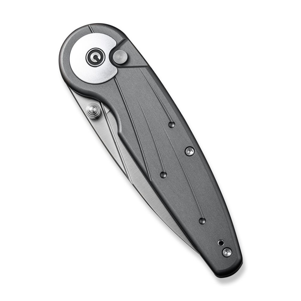 Ніж складаний туристичний Civivi Starflare, (8.4 см) Nitro-V / Aluminum сірий Киев - изображение 4