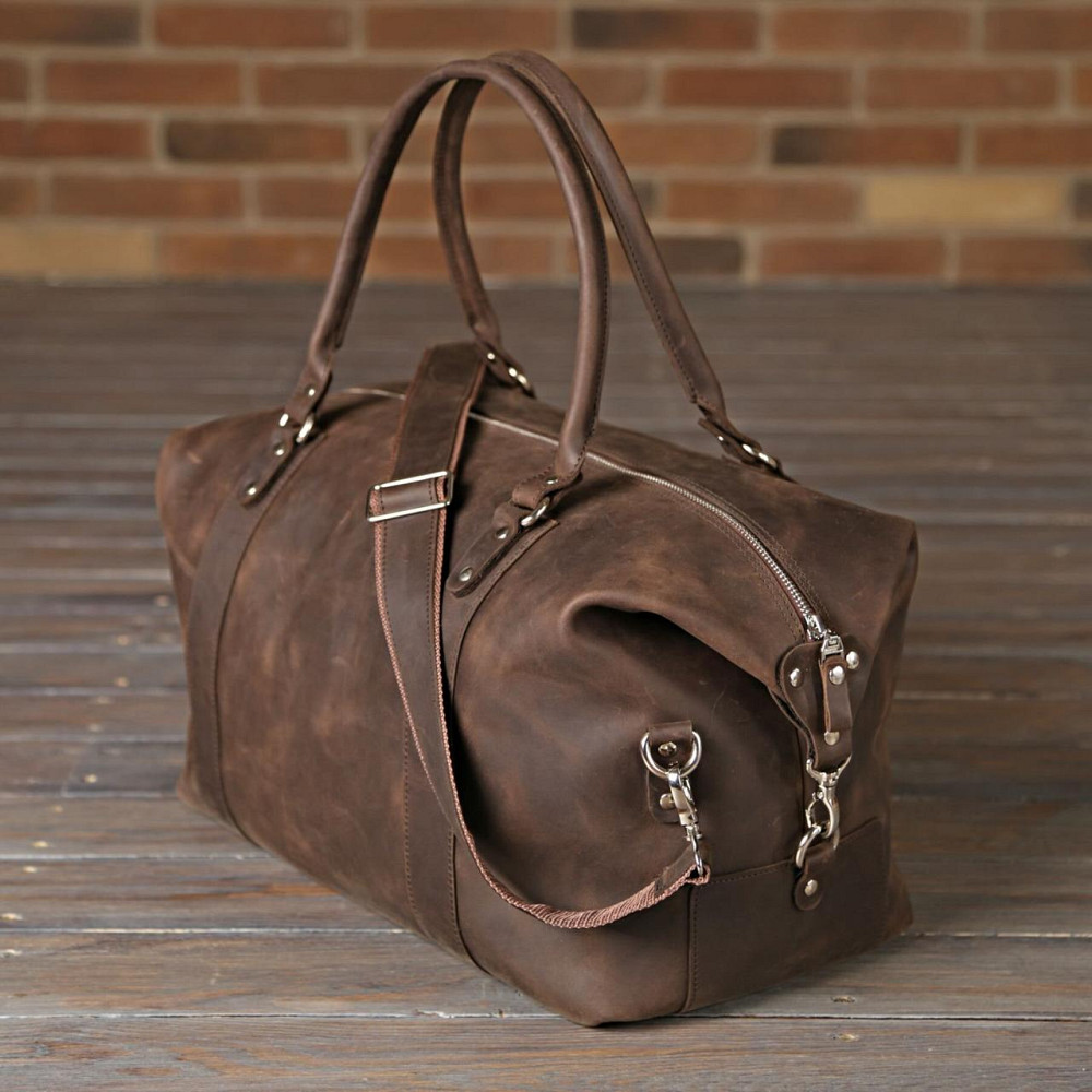 Сумка дорожня SHVIGEL 11019 Коричнева Київ - фото 8