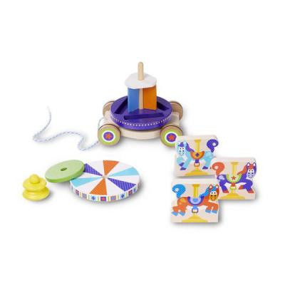 Развивающая игрушка Melissa&Doug Первая деревянная игрушка Карусель (MD13616) Винница - изображение 4