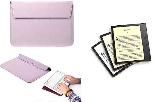 Чехол-конверт VitoCase для Amazon Kindle Oasis 10th Gen, с функцией подставки для книги Коричневый Киев