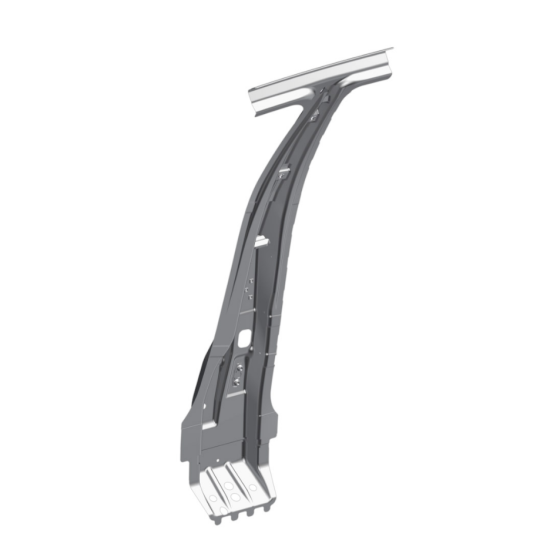 Mercedes-Benz  A2216304816 Права стійка "B" кузова з порогом S-Class W221 long S-class short W221 S-class long V221 Одесса