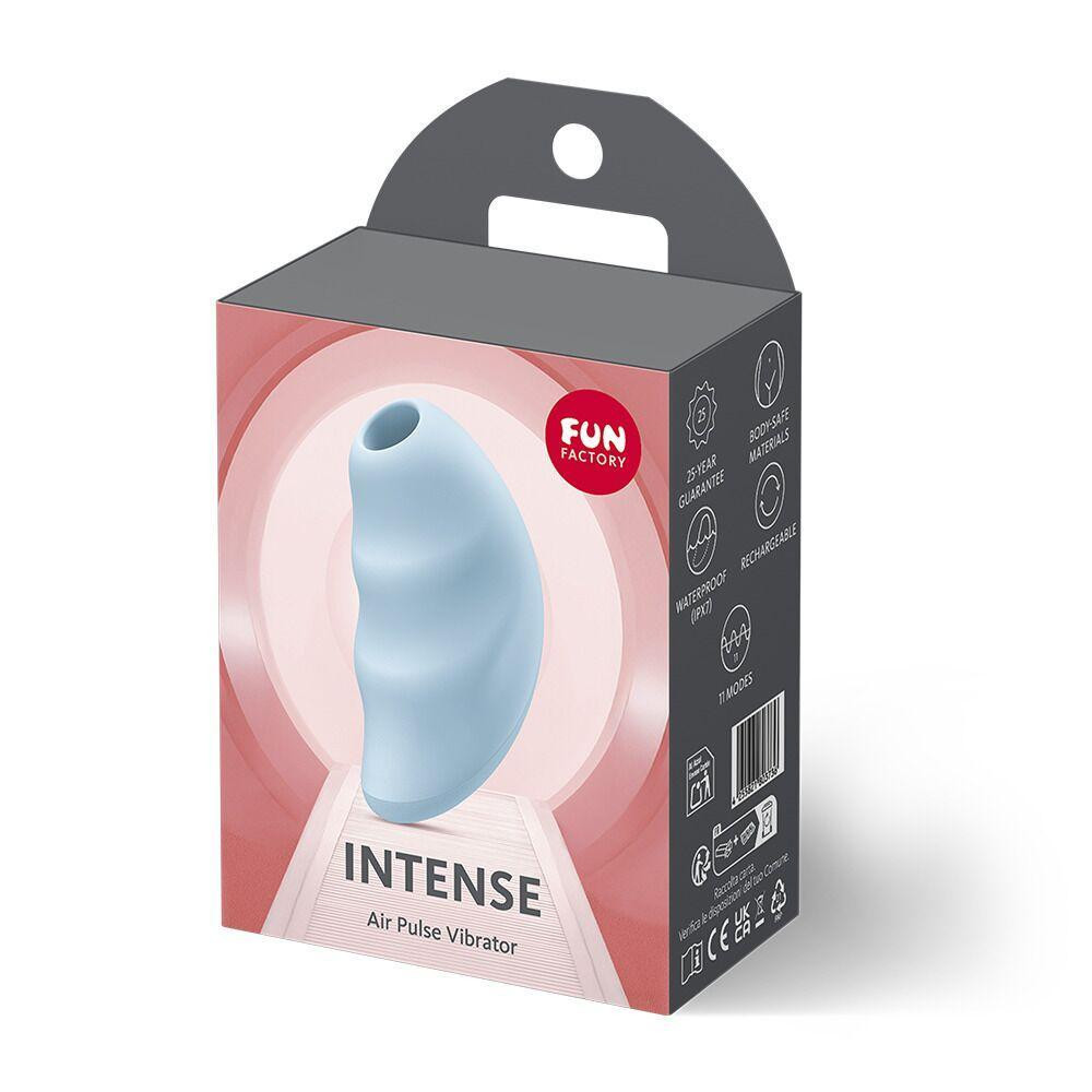 Вакуумний стимулятор Fun Factory Intense Sky Blue, 11 рівнів вакууму, перезаряджуваний Sex Aura Київ - фото 9