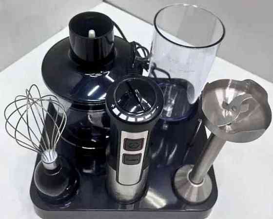 НЕМЕЦКИЙ заглибний блендер Rainberg RB-2293 6в1 з підставкою 1200 Вт. Київ