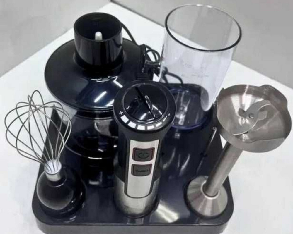 НЕМЕЦКИЙ заглибний блендер Rainberg RB-2293 6в1 з підставкою 1200 Вт. Київ - фото 3