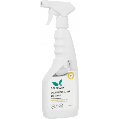 Спрей для чищення ванн DeLaMark з ароматом лимону 500 мл (4820152330703) Вінниця - фото 1