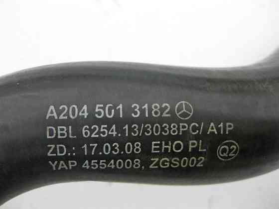 Mercedes-Benz  A2045013182 Патрубок радіатора лівий до двигуна OM642 V6 3.0 cdi E-Class W212 C207 CLS C218 C-Class W204 Одеса