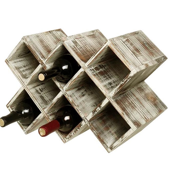 Настольная винная полка 