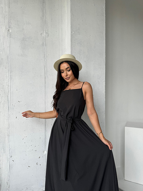 Жіночий літній сарафан максі "Charlotte" оптом | Норма і батал Київ - фото 7