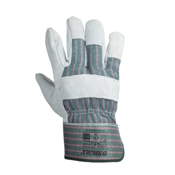 Рукавички 9448341 комбіновані замш цільна долоня р.10,5 клас AB SIGMA Житомир - изображение 3