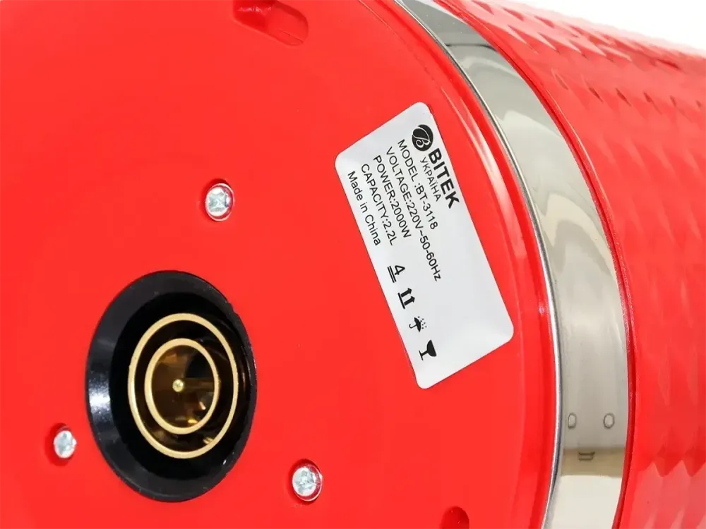 Електрочайник нерж. 2.2л 2000Вт BITEK BT-3118 різних кольорів Одеса - фото 7