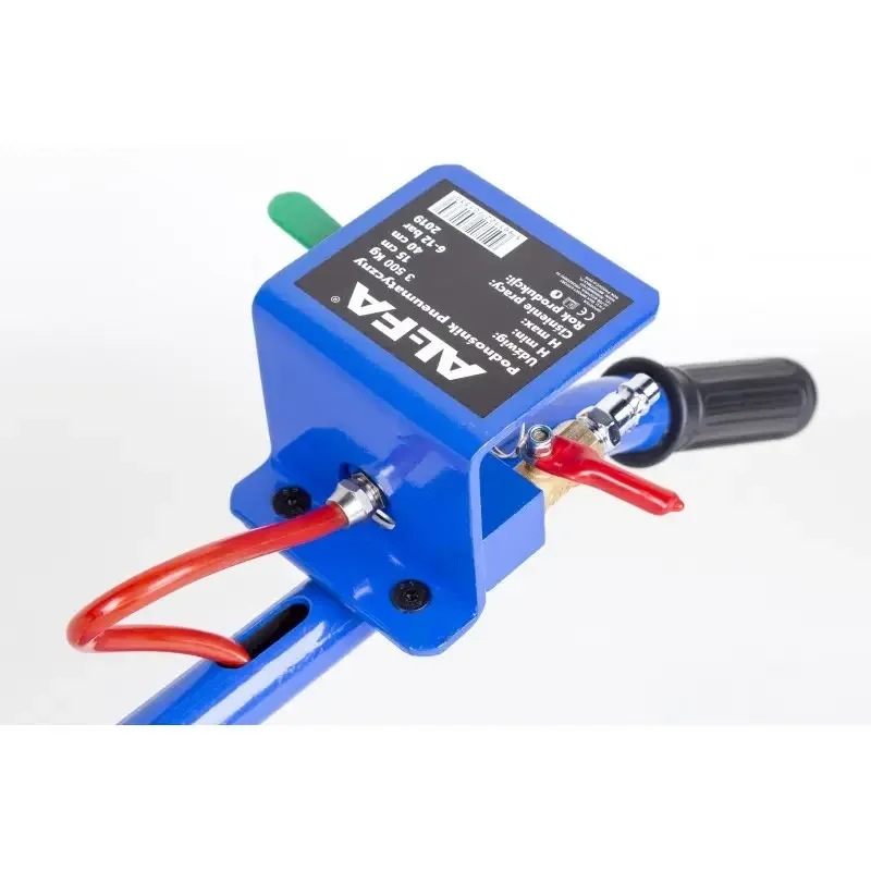 Домкрат пневматичний AL-FA, 3.5 т вантажопідйомність, 150–400 мм висота, Італія Івано-Франківськ - фото 8