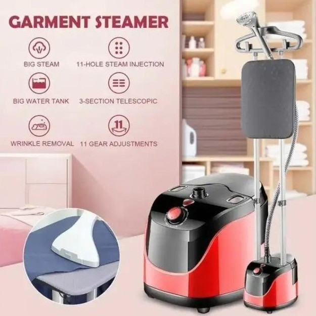 Вертикальний відпарювач зі зручною стійкою RAF R.3038 1800 Вт, Парова праска для одягу побутова EB-12 Львів - фото 4