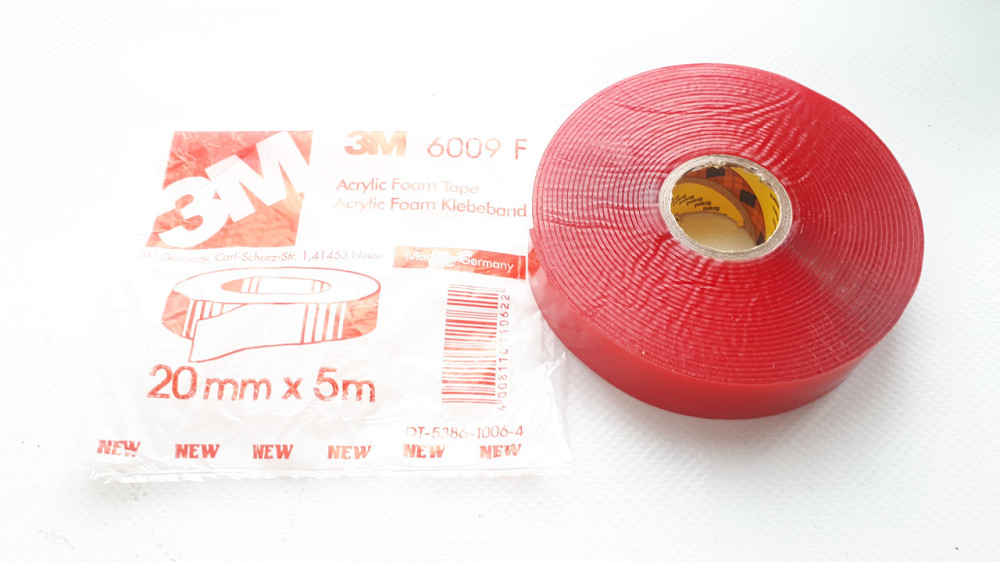 Скотч двосторонній. 3M 6009F 20мм*5м*0,8мм прозорий Вінниця - фото 1