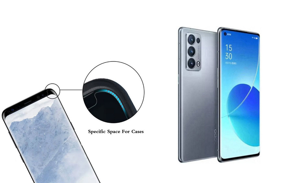 Захисне скло HyperGlass Pro для Oppo Reno6 Pro 5G – максимальна чутливість та захист Київ - фото 3