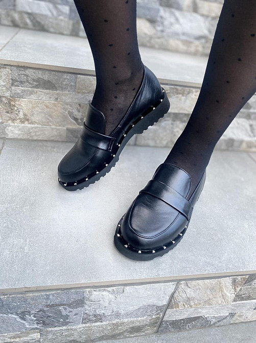 Lexi Туфлі жіночі Lexi 2006 чорні (весна-осінь, шкіра натуральна) (2643) 36-40 Коломыя - изображение 5