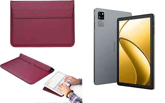 Чохол-конверт VitoCase для Blackview Tab 60, Tab 60 Pro, з функцією підставки для планшета Бордовий Київ